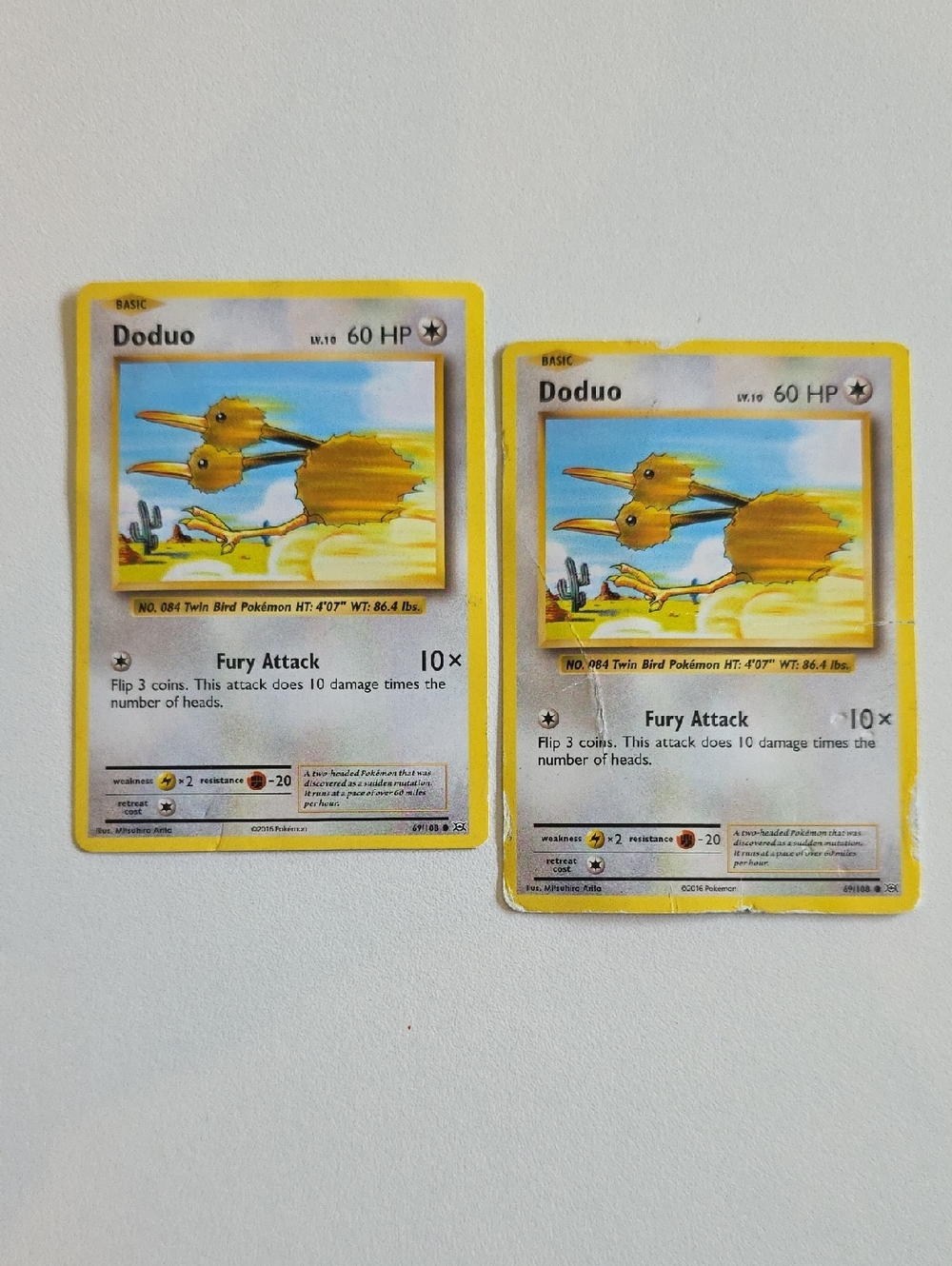 Pokemon Doduo Cards